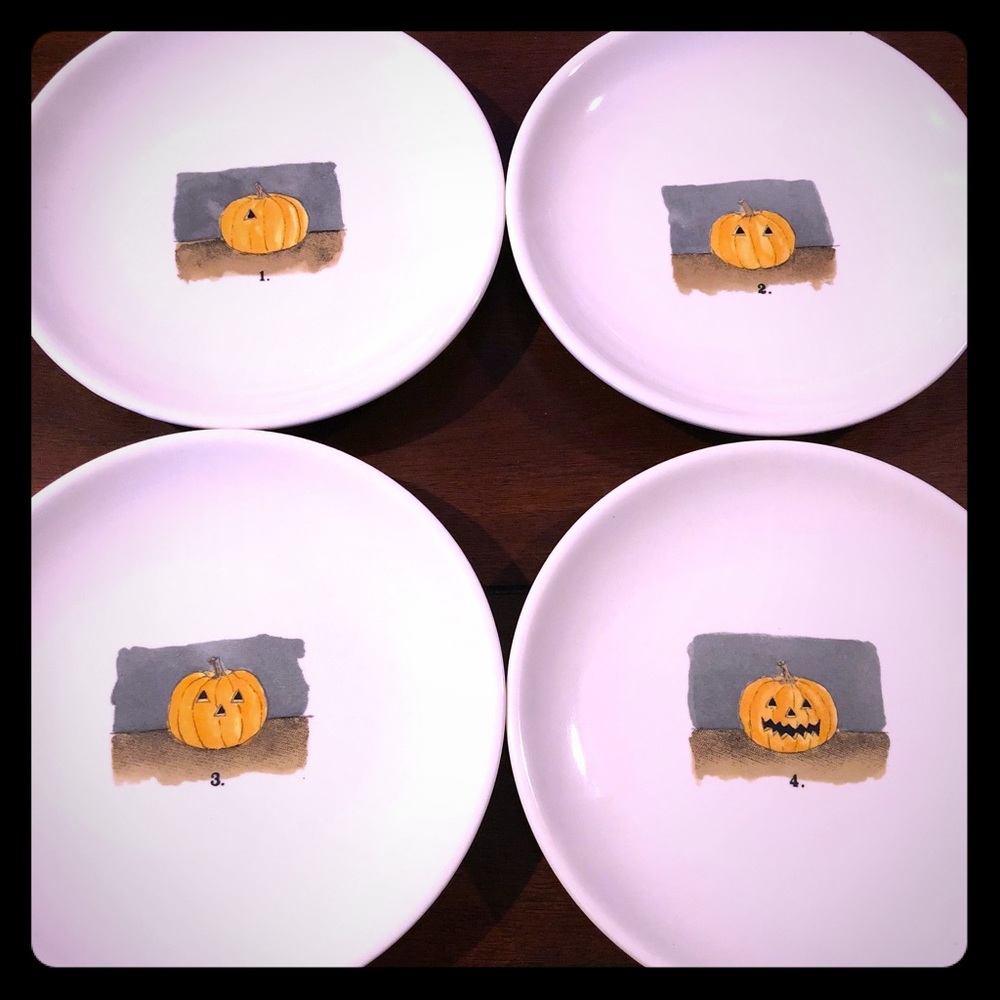 Rae Dunn Halloween Snack Plates
